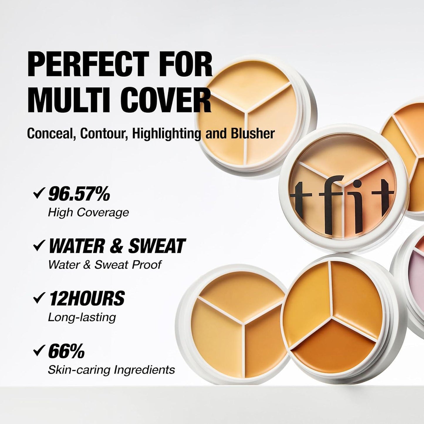 Tfit 3-color Concealer Cream